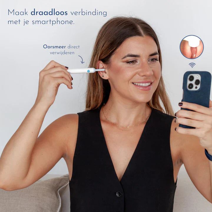 Your intelligent companion for ear care with camera
