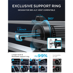 Air Fan Car Holder