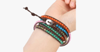 Earth Element Wrap Bracelet