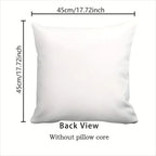 Easter Floral Bunnies Cushion Cover | 4pcs Set