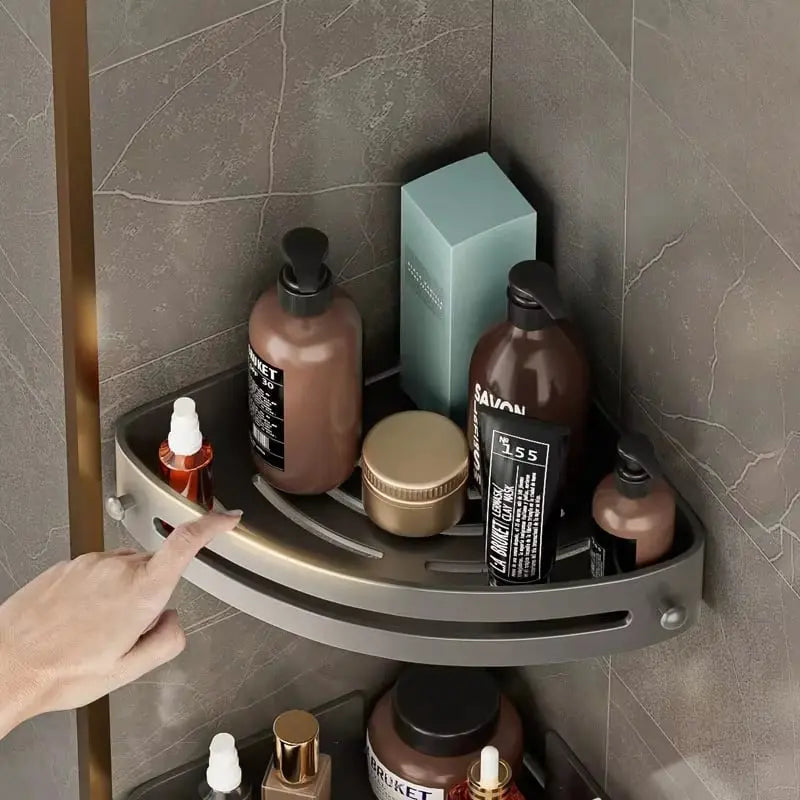 Corner Shower Shelf – Space-saving Wall Storage for Your Bathroom