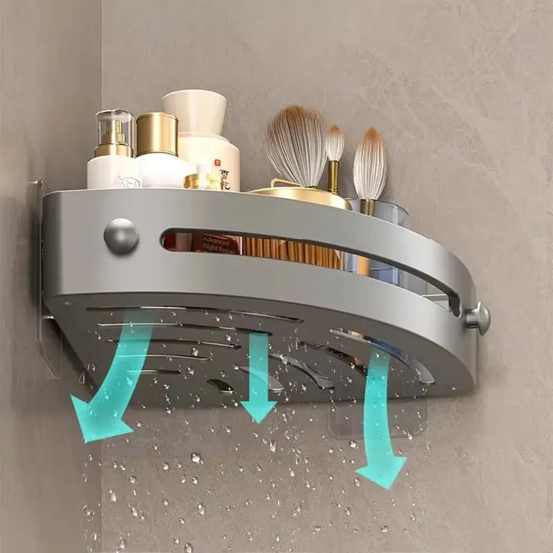 Corner Shower Shelf – Space-saving Wall Storage for Your Bathroom