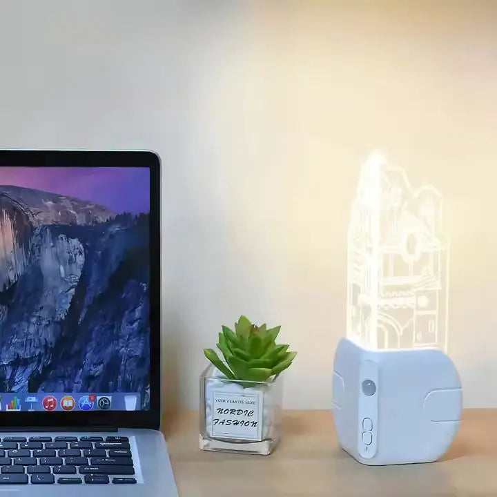 Corner Night Light with Motion Sensor – Wireless LED Light with Shock PRedection