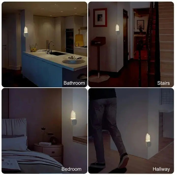 Corner Night Light with Motion Sensor – Wireless LED Light with Shock PRedection