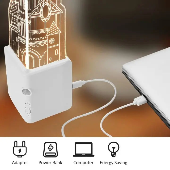 Corner Night Light with Motion Sensor – Wireless LED Light with Shock PRedection