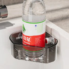 Corner shelf with suction cup – Drill-free & space-saving