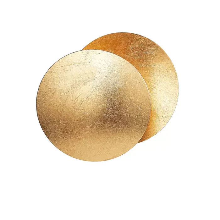 Eclipse lamp | Wall light with rotatable golden discs