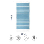 EcoWave Quick Drying Towel - Lightweight Beach Towel - Multi-Purpose - Beach - Spa - Travel - Home - Eco-Friendly - Cotton Towel