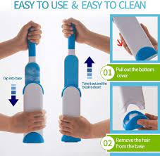 FurAway Pro | Double-sided pet hair remover with self-cleaning base for effortless cleaning