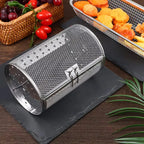 Stainless Steel Redating Basket for the Grill – Even & Effortless Cooking