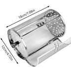 Stainless Steel Redating Basket for the Grill – Even & Effortless Cooking