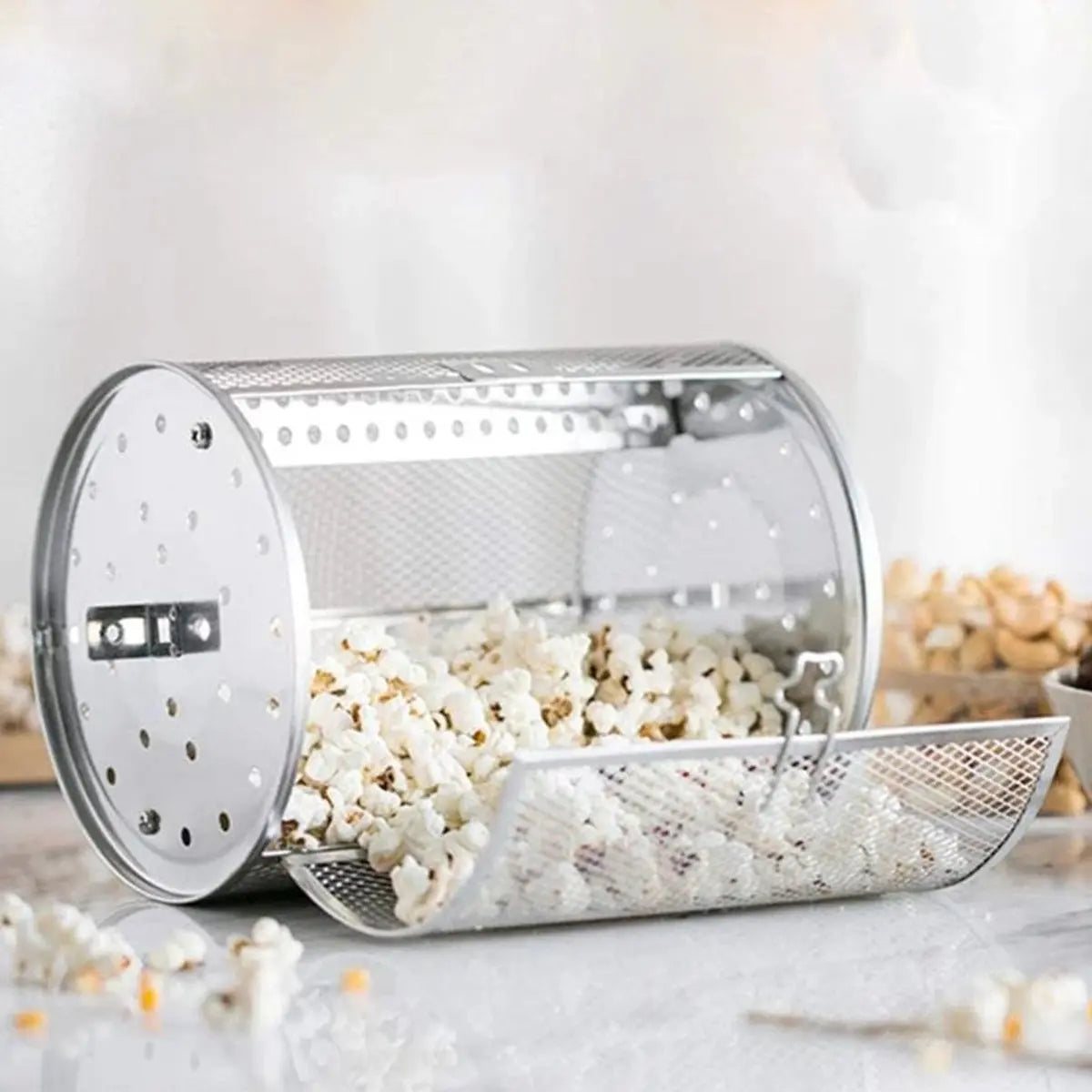Stainless Steel Redating Basket for the Grill – Even & Effortless Cooking