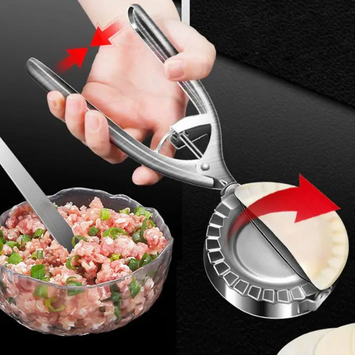 Stainless Steel Dumpling Mold - Perfect Dumplings Made Quickly