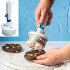 Stainless Steel Ice Cream Scoop – With One-Hand Release & Ergonomic Handle