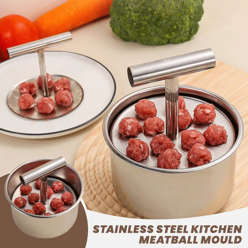 Stainless Steel Meatball Maker – perfect spheres effortlessly