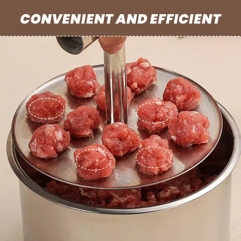 Stainless Steel Meatball Maker – perfect spheres effortlessly
