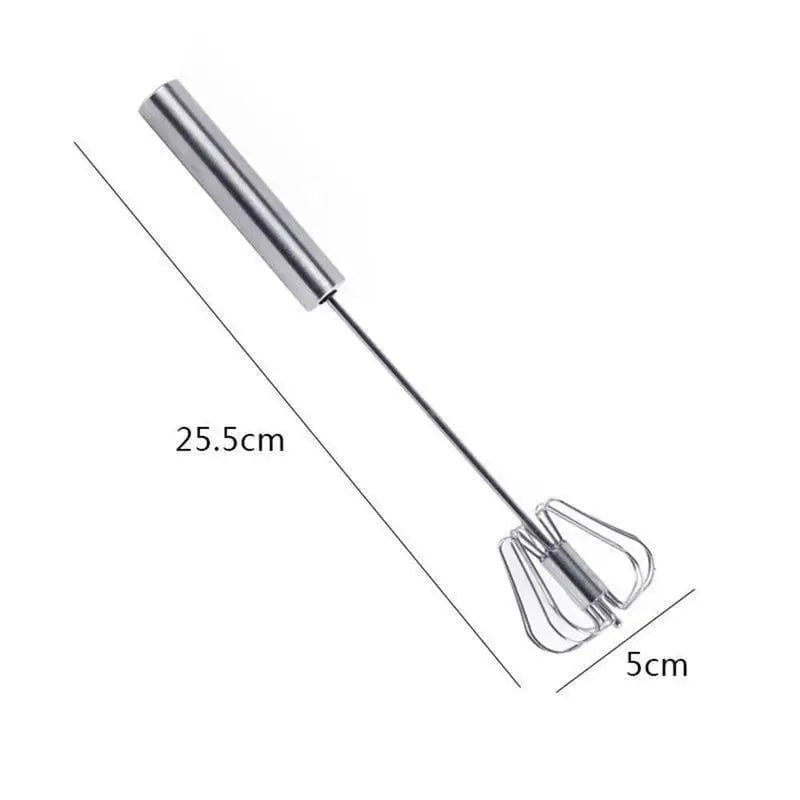 Stainless Steel Hand Whisk – Quick Mixing Without Electricity