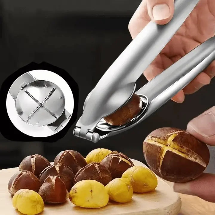 Stainless Steel Chestnut Peeler for Easy Shelling