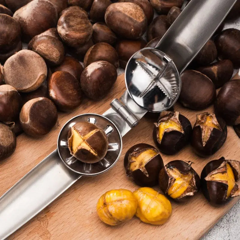 Stainless Steel Chestnut Peeler for Easy Shelling
