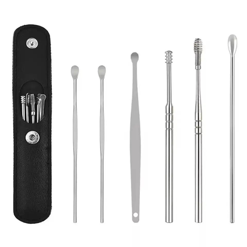 Stainless Steel Ear Cleaning Set – For Safe & Thorough Cleaning