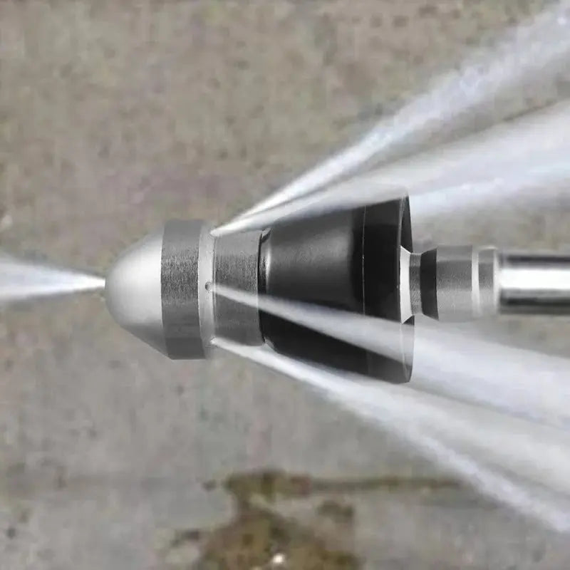 Stainless Steel Pipe Cleaning Nozzle with High Pressure Water Jets