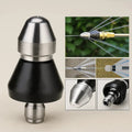 Stainless Steel Pipe Cleaning Nozzle with High Pressure Water Jets