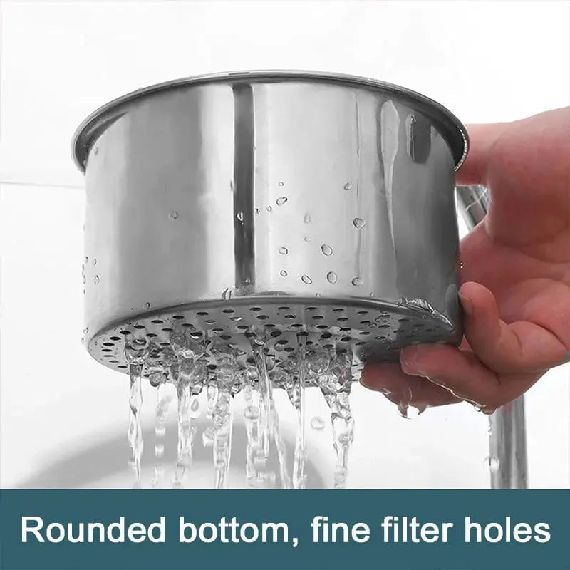 Stainless Steel Swan Strainer Basket for Kitchen Sink Corners