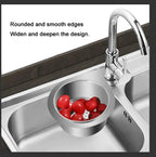 Stainless Steel Swan Strainer Basket for Kitchen Sink Corners
