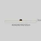 LED Ceiling Light Slim Modern Linear Fixture