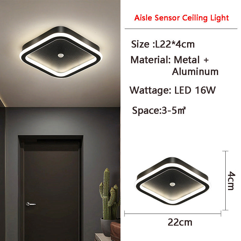 MotionGlide PIR Motion Sensor LED Ceiling Light | Smart Lighting | Energy Efficient | Perfect for Hallway & Bathroom