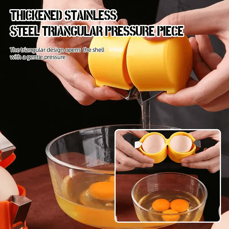 Egg opener with clean cut – Universal and dishwasher safe