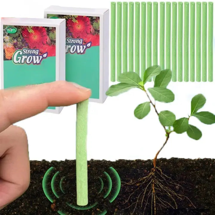 Easy-to-use plant nutrient sticks for vibrant growth