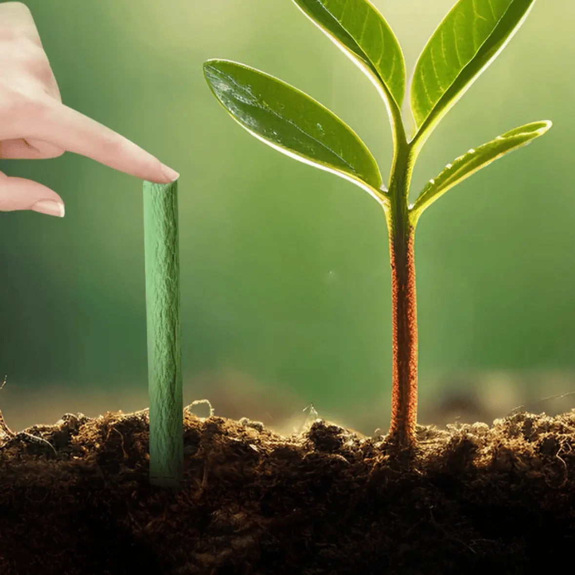Easy-to-use plant nutrient sticks for vibrant growth
