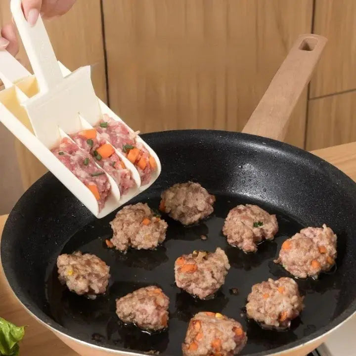 Simple kitchen tool for meatballs