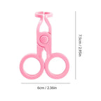 Insertion aid for contact lenses – Incl. lid opener for soft & hard lenses
