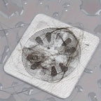 Disposable drain screens with adhesive surface – Against clogging & mold in the bathroom