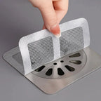 Disposable drain screens with adhesive surface – Against clogging & mold in the bathroom