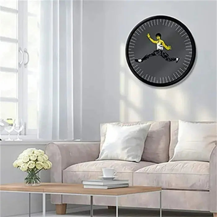 Unique Kung Fu Wall Clock – Quiet and stylish