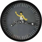 Unique Kung Fu Wall Clock – Quiet and stylish