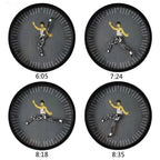 Unique Kung Fu Wall Clock – Quiet and stylish