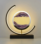 DuneGlow Table Lamp – Handmade Ambient Lamp with Soothing Light and Modern Design