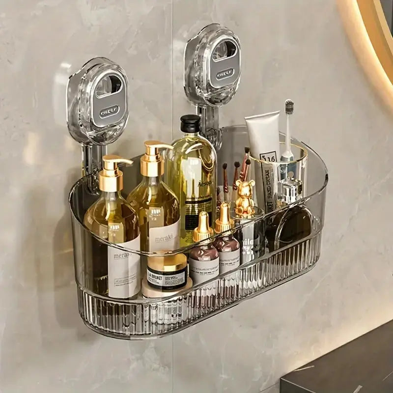 ElaraBox | Wall Organizer With Large Capacity And Suction Cup