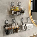 ElaraBox | Wall Organizer With Large Capacity And Suction Cup