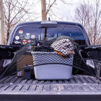 Elastic Luggage Net with Sturdy Carabiners