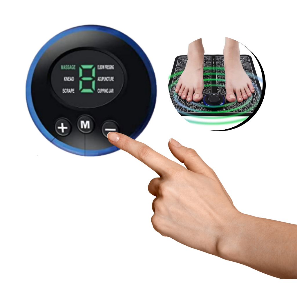 Regenerating EMS Foot Massager – Relaxation and Pain Relief for Your Feet