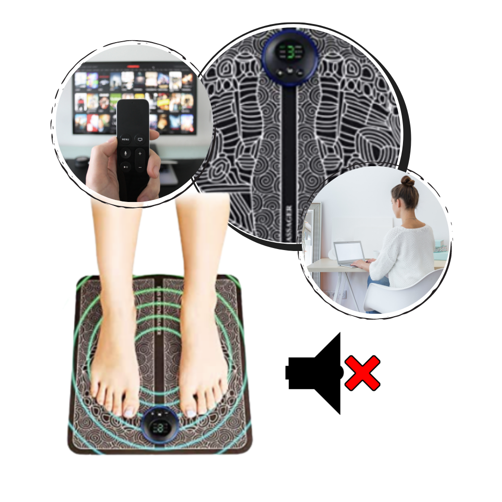 Regenerating EMS Foot Massager – Relaxation and Pain Relief for Your Feet