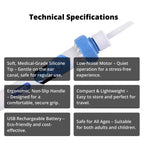 Electric Ear Suction Wax Removal Tool | Ergonomic, Silicone Tip & Compact Design for Safe Ear Hygiene at Home or Travel