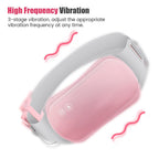 Wireless Electric Heating Pad for Cramps with Graphite Technology & Vibration Therapy