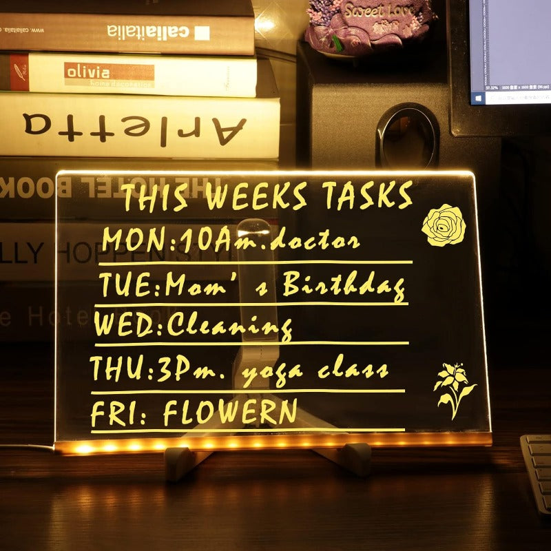 Children's LED Notice Board with Colors