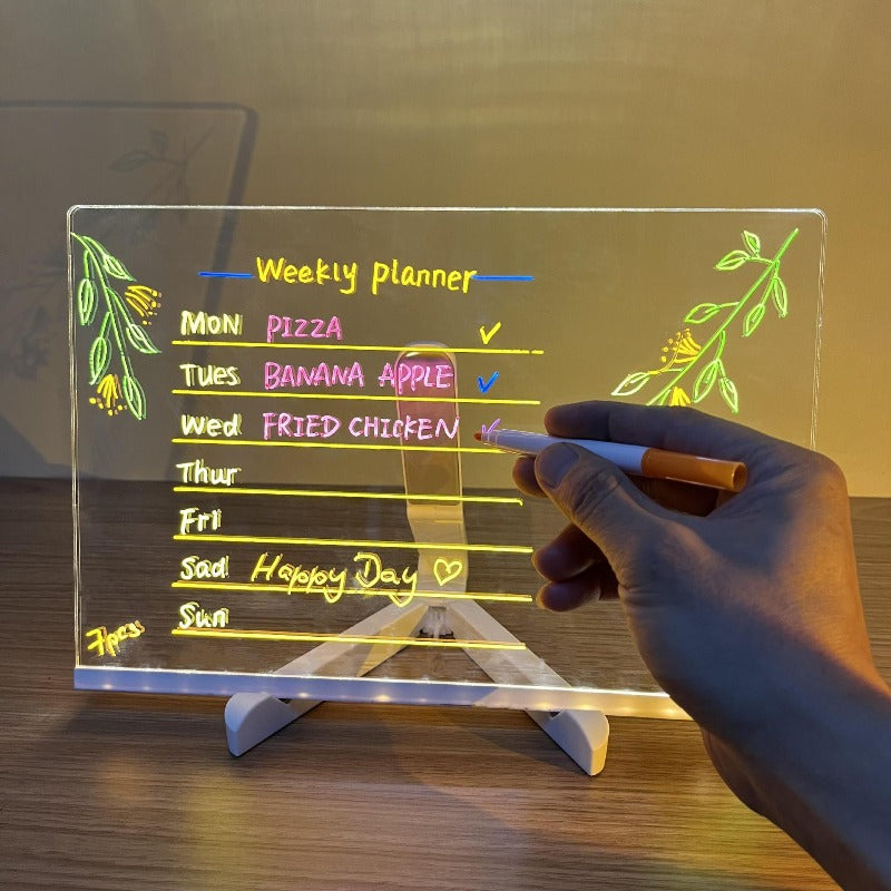 Children's LED Notice Board with Colors